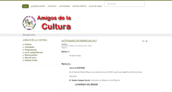 Desktop Screenshot of amigosdelacultura.org